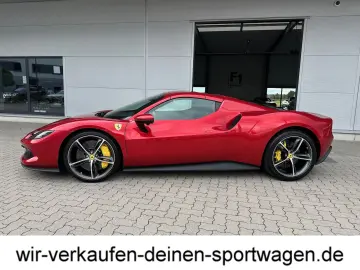 FERRARI 296 GTS Sonderfarbe Rosso Magma UPE 385´T 1. Hd