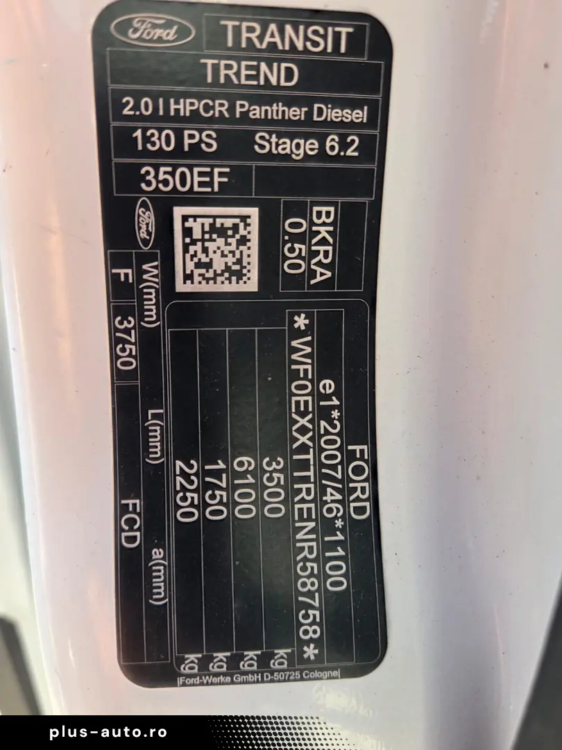 FORD NEW TRANSIT L4H3