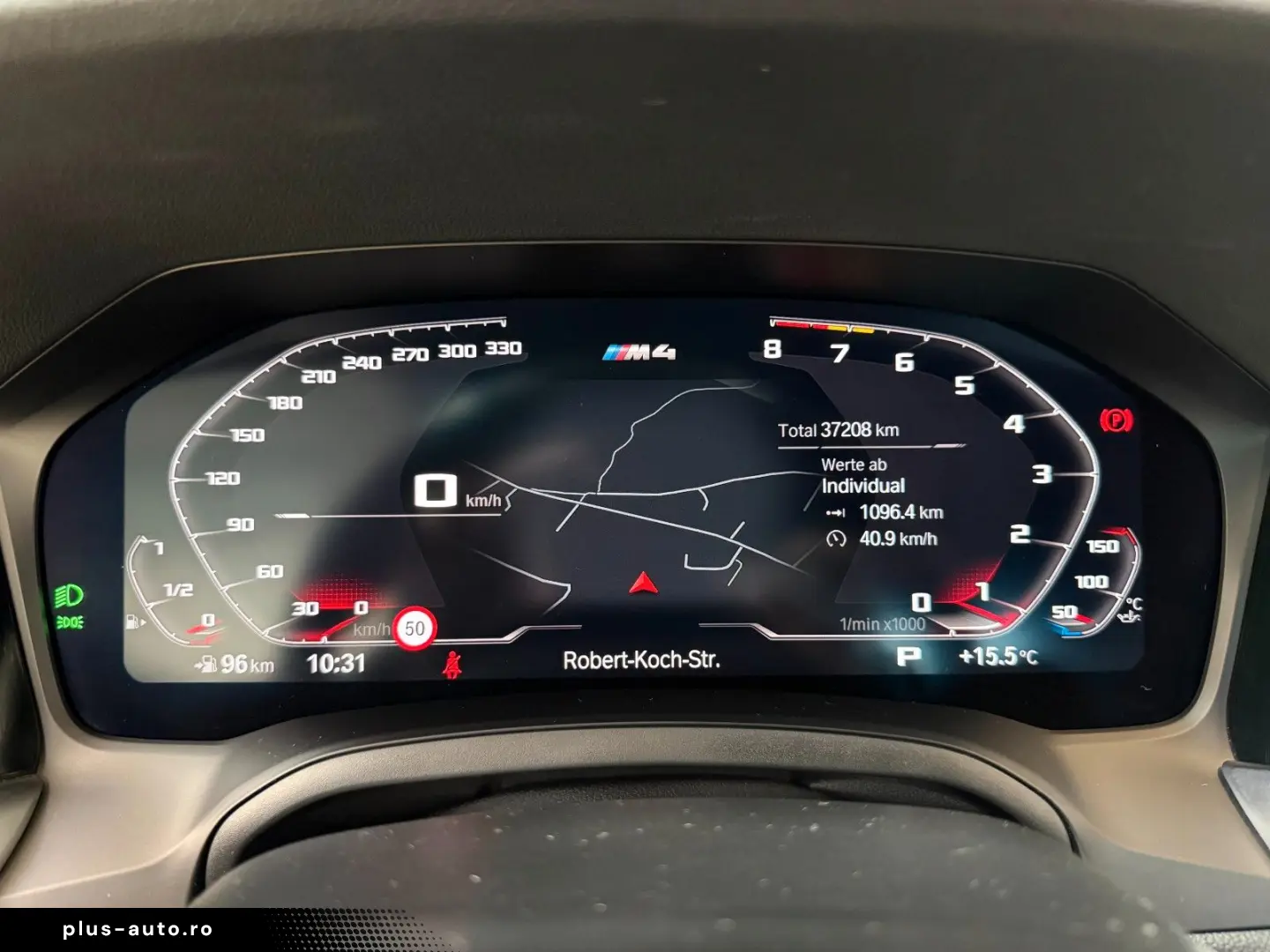 BMW M4 Coupe Competition HUD KAMERA H&R