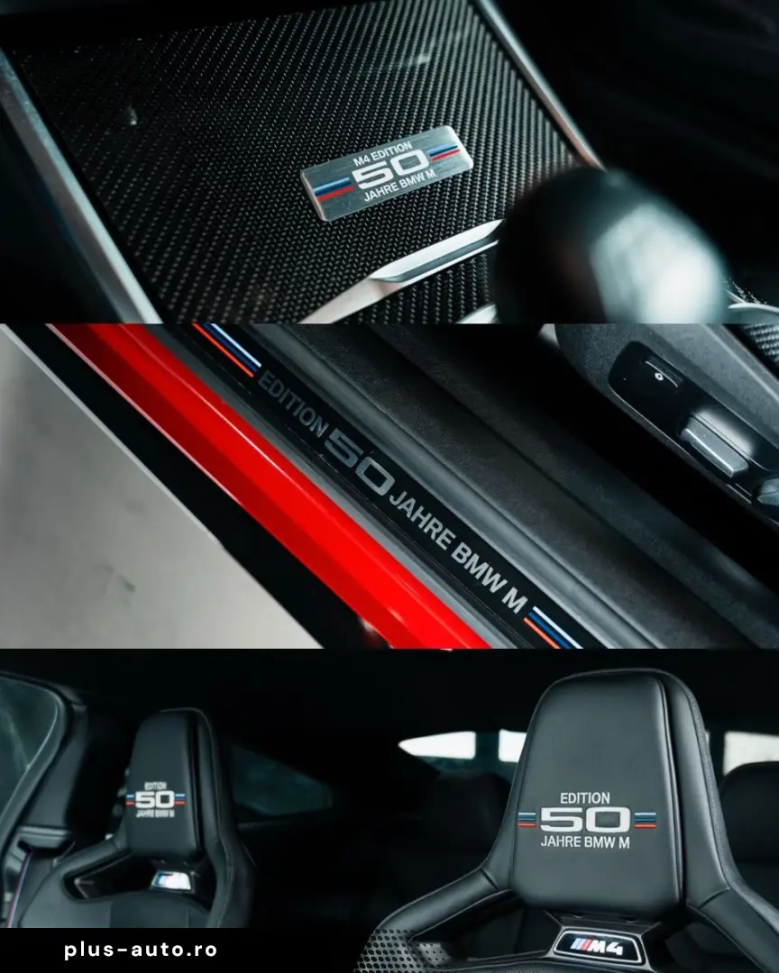 BMW M4 Coupe xDrive Comp Laser Buckets ACC 50 Jahre