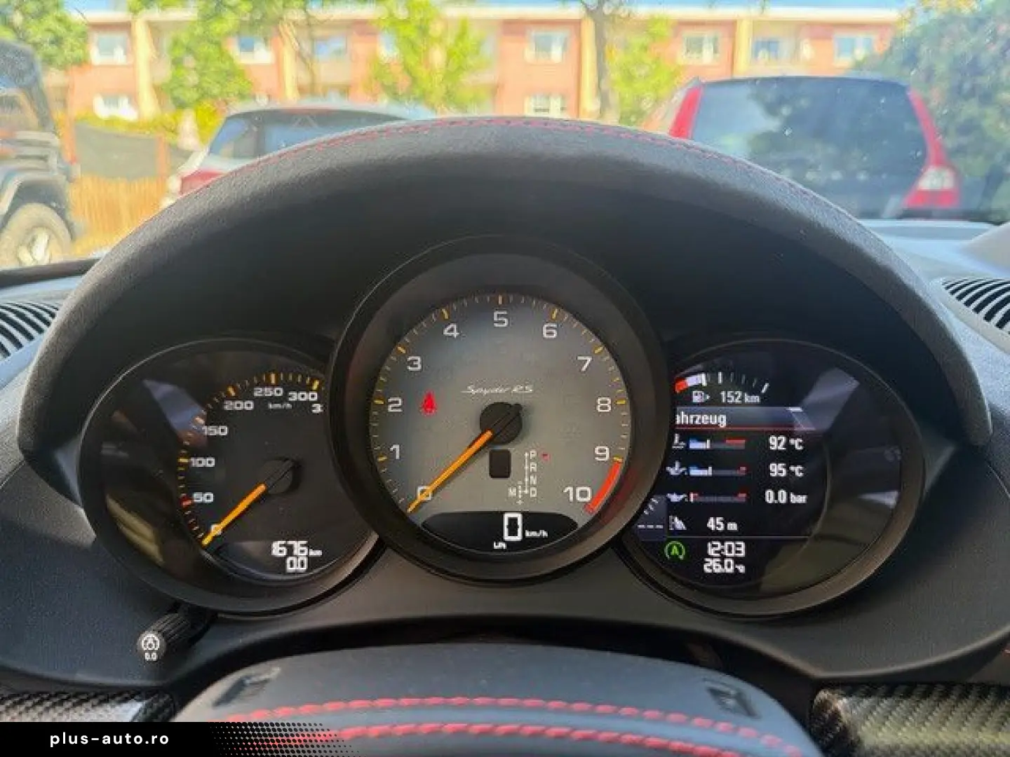 PORSCHE 718 SPYDER RS WEISSACH-PAKET CHRONO LIFT