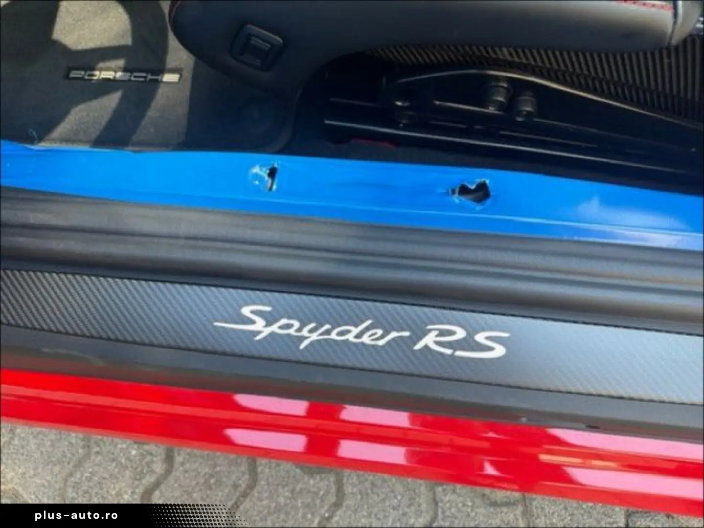 PORSCHE 718 SPYDER RS WEISSACH-PAKET CHRONO LIFT