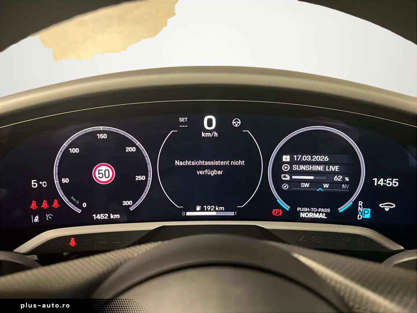 PORSCHE Taycan Turbo S  InnoDrive  Nachtsichtassistent