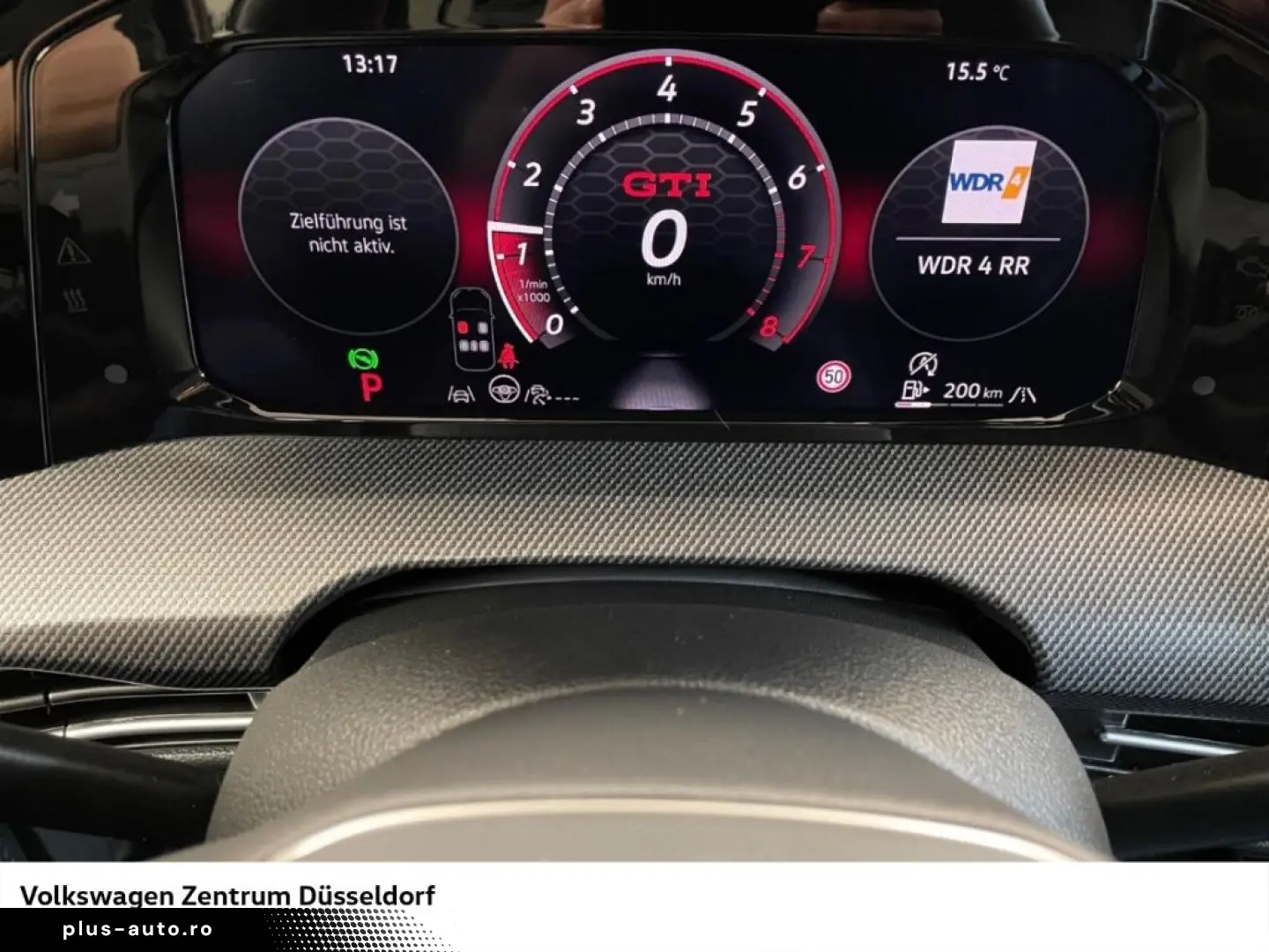 VW Golf GTI 2.0 TSI DSG Design Black Style Pano