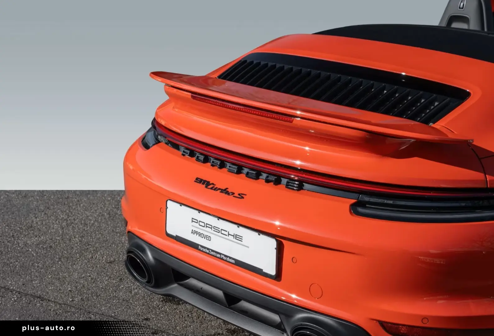 PORSCHE 992 911 Turbo S Cabriolet