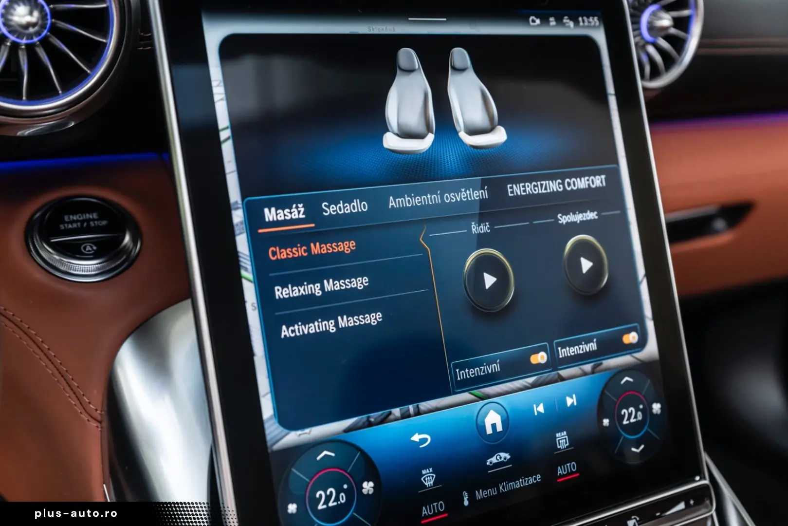 MERCEDES-BENZ Lifting Designo Massage 360 Head-Up