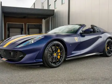 FERRARI 812 GTS - Blu Le Mans Opaco - Full Carbon - Full