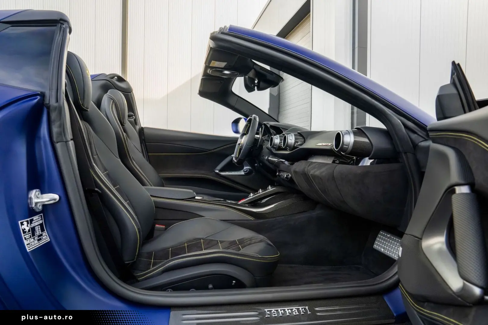 FERRARI 812 GTS - Blu Le Mans Opaco - Full Carbon - Full