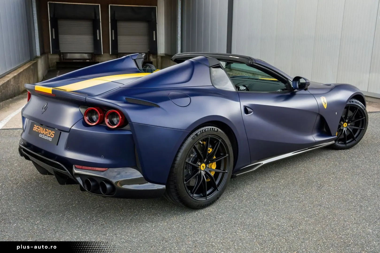 FERRARI 812 GTS - Blu Le Mans Opaco - Full Carbon - Full