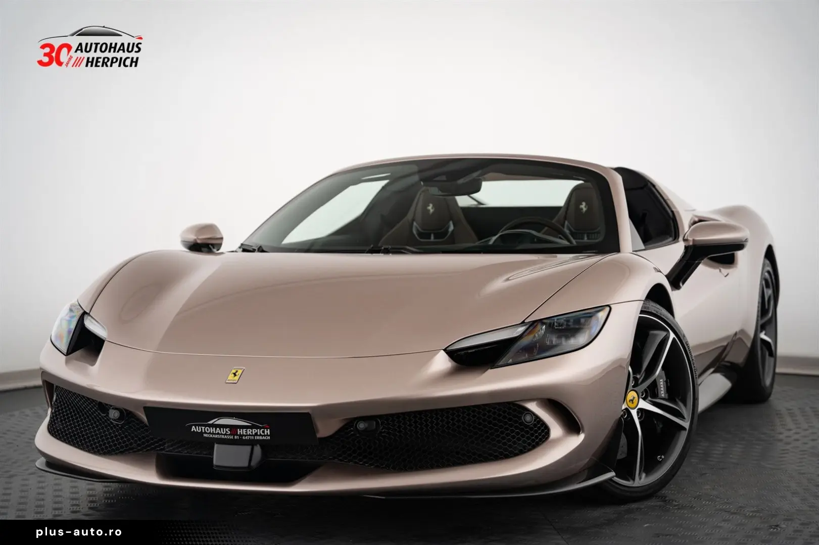 FERRARI 296 GTS Lift Carbon SPECIAL COLOURS BRONZO SETA 