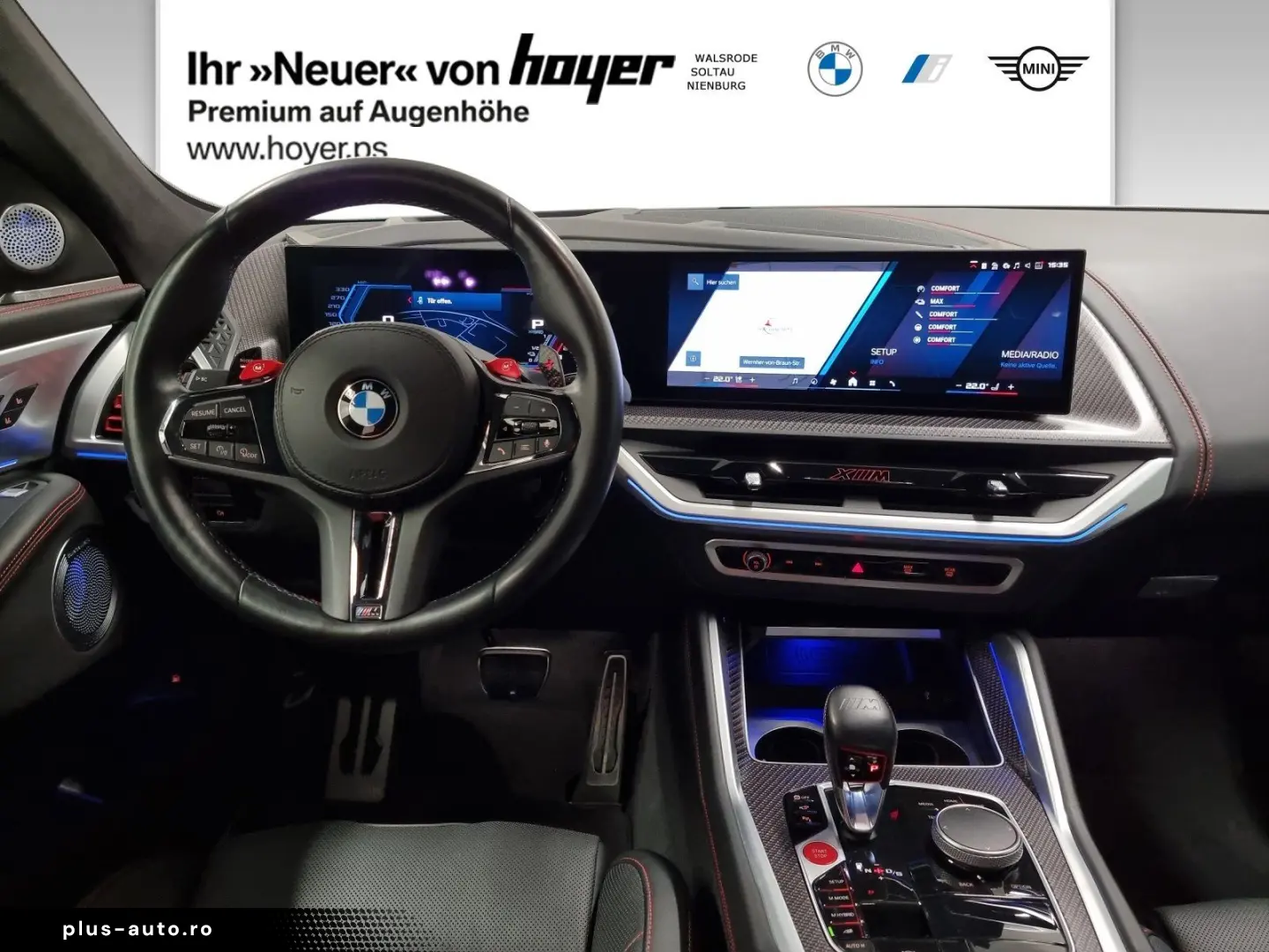 BMW XM Label Gestiksteuerung B&W Surround DAB