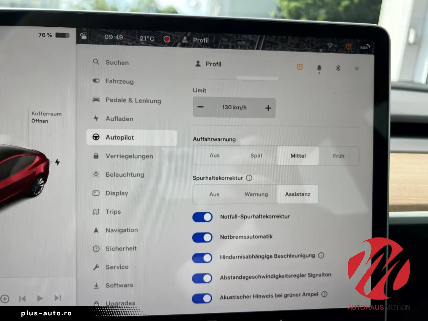Tesla Model 3 MJ2023 Standard Range   Enhanced Autopil