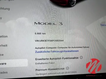 Tesla Model 3 MJ2023 Standard Range   Enhanced Autopil