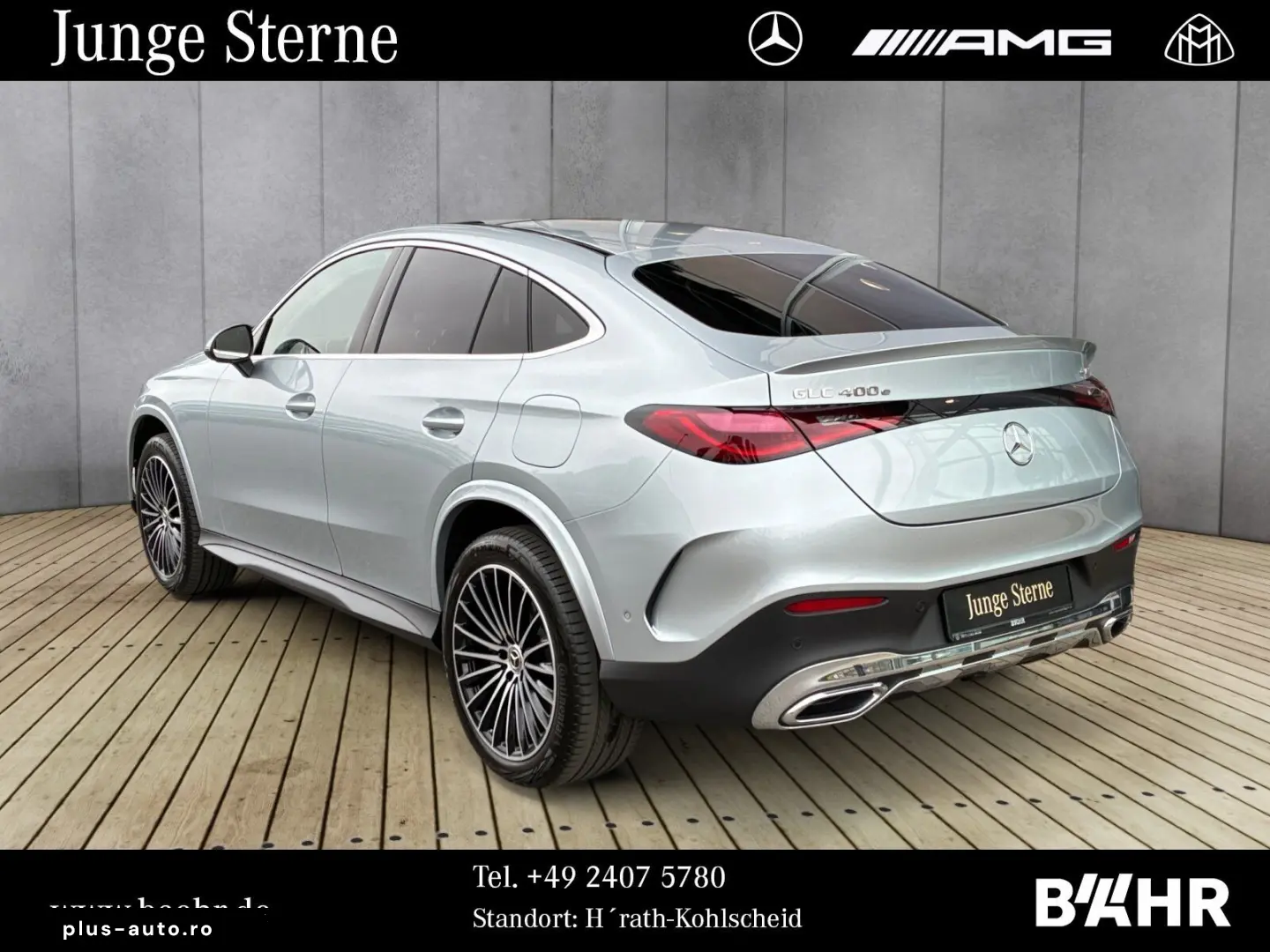 MERCEDES-BENZ GLC 400 e 4M Coupé AMG Pano AHK RFK Totwinkel