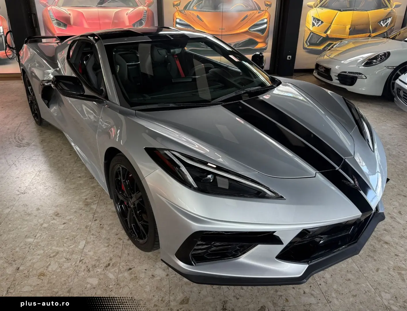 CORVETTE C8 Stingray Coupe Targa 3 LT  UNFALLFREI  17TKM