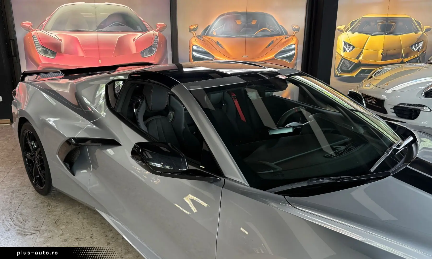 CORVETTE C8 Stingray Coupe Targa 3 LT  UNFALLFREI  17TKM