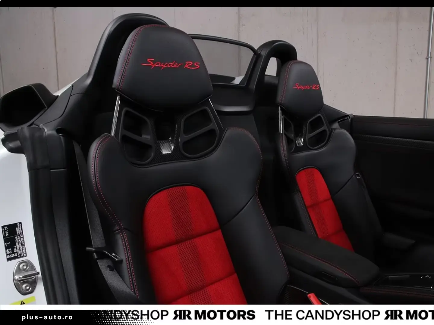 Porsche Cayman 718 Spyder
