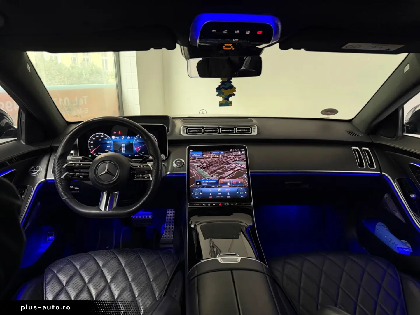 MERCEDES-BENZ S500 4M L AMG PANO BURM DESIGNO 3X TV HUD 360