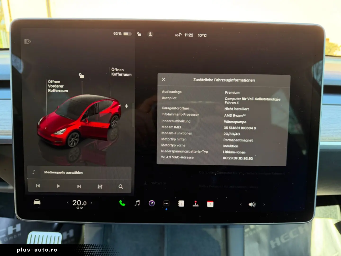 TESLA Model Y Long Range Dual Motor AWD R21 96 8% SOH