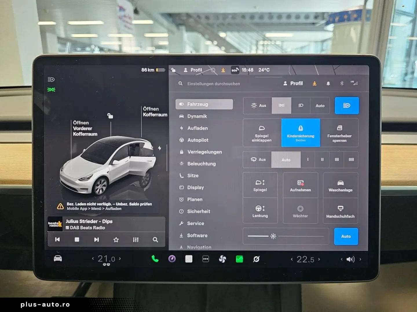 TESLA Model Y Longe Range Allrad Leder Kamera Panodach