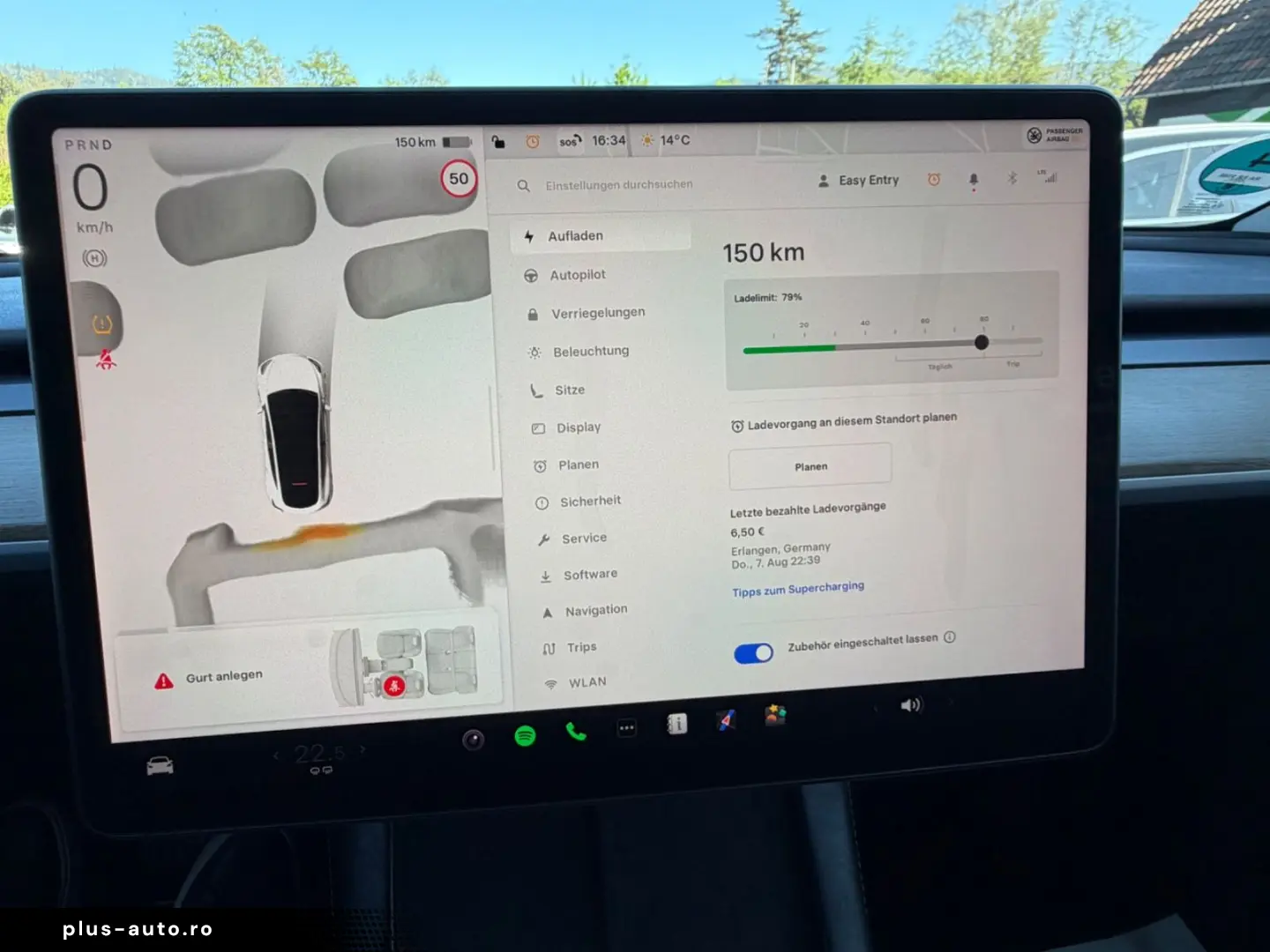 TESLA Model Y Long Range Dual AWD 360Kamera 1xHand Übe