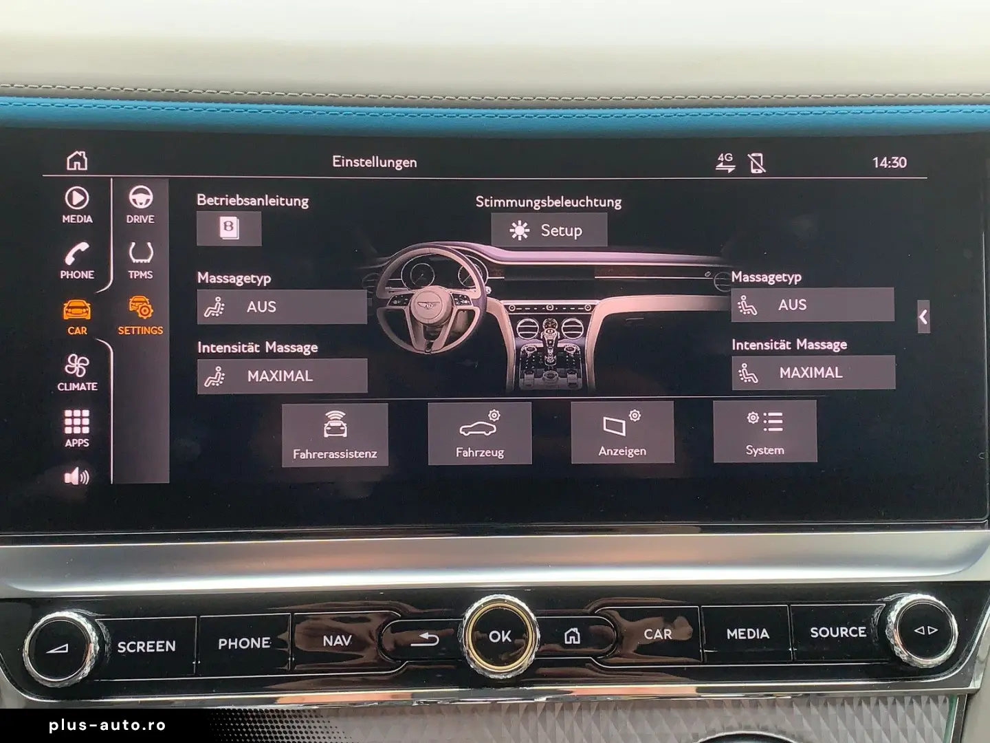 BENTLEY Continental GTC MULLINER Carbon Nachtsicht B&O