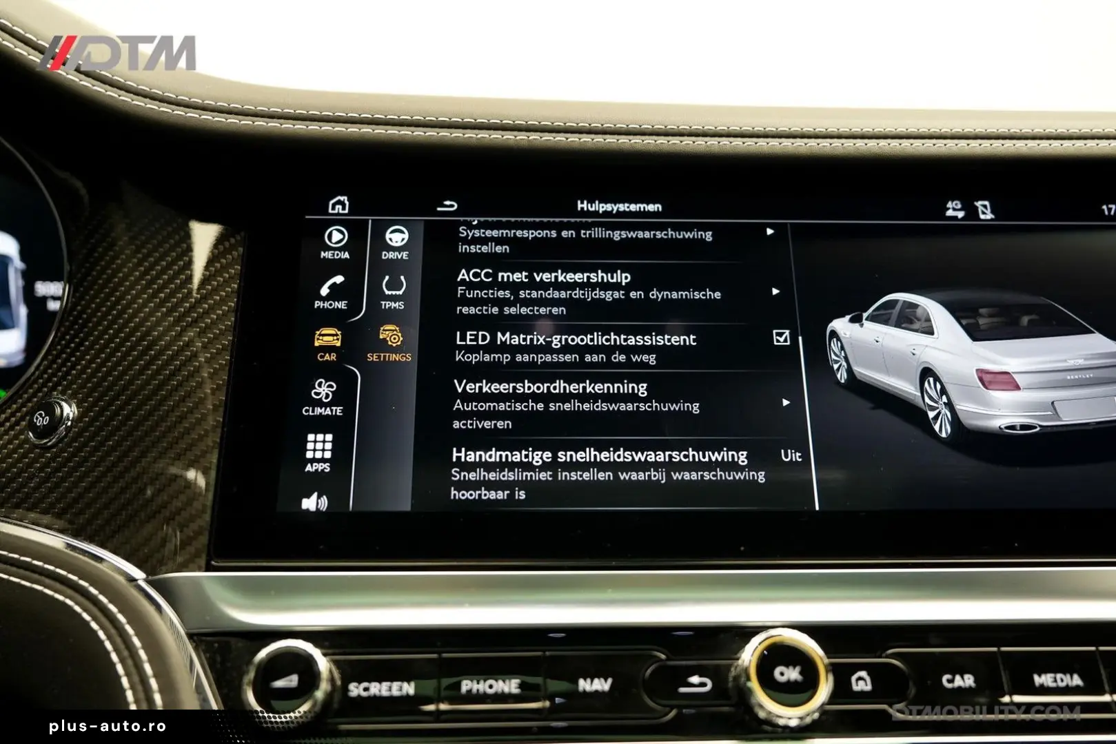 BENTLEY Flying Spur 6.0 W12 Mulliner   Black Line   Illu