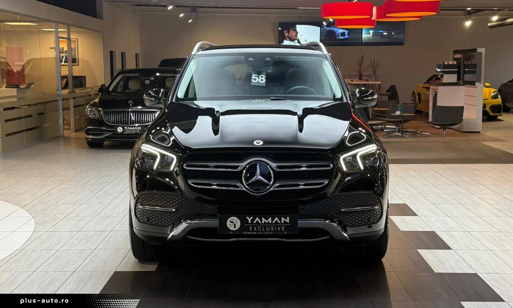 MERCEDES-BENZ GLE 350 e 4M Pano Head-up Burmester Distronic