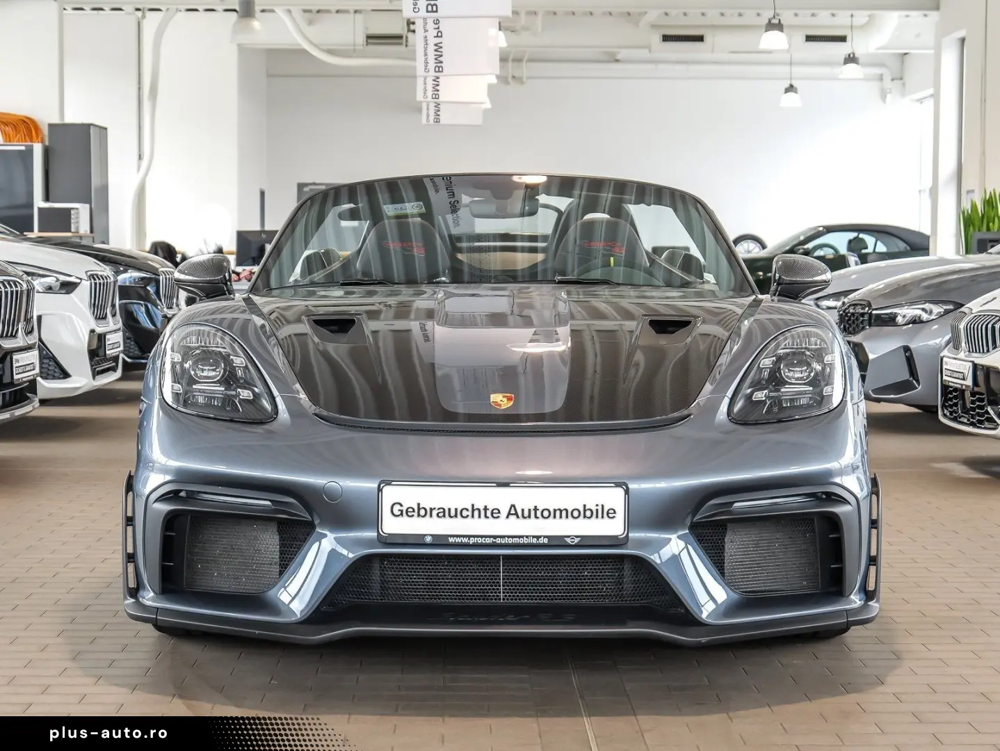PORSCHE 718 Boxster Spyder RS Weissach Sichtcarbon