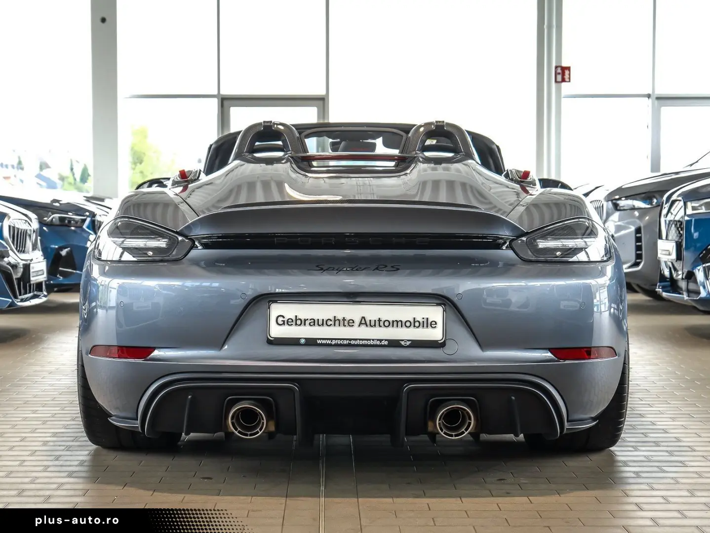PORSCHE 718 Boxster Spyder RS Weissach Sichtcarbon