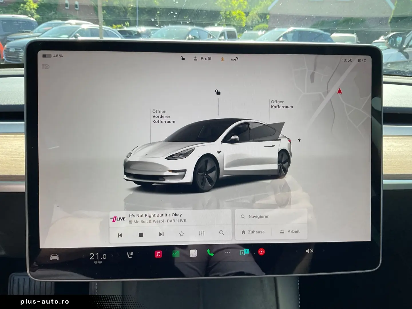 TESLA Model 3 Navi Kamera Panorama Leder