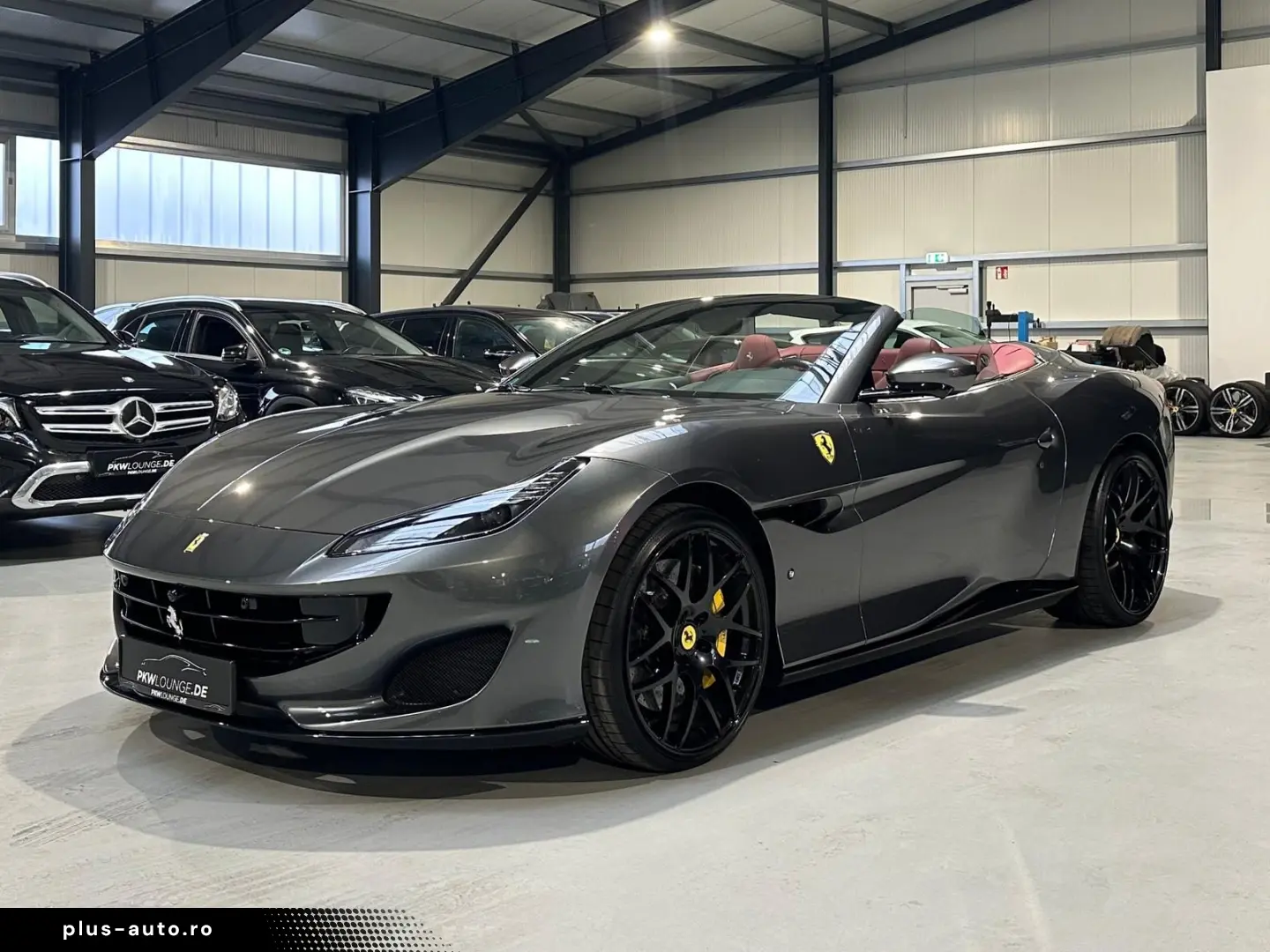 FERRARI Portofino GRIGIO SILVERST. BORDEAUX TOP gepflegt