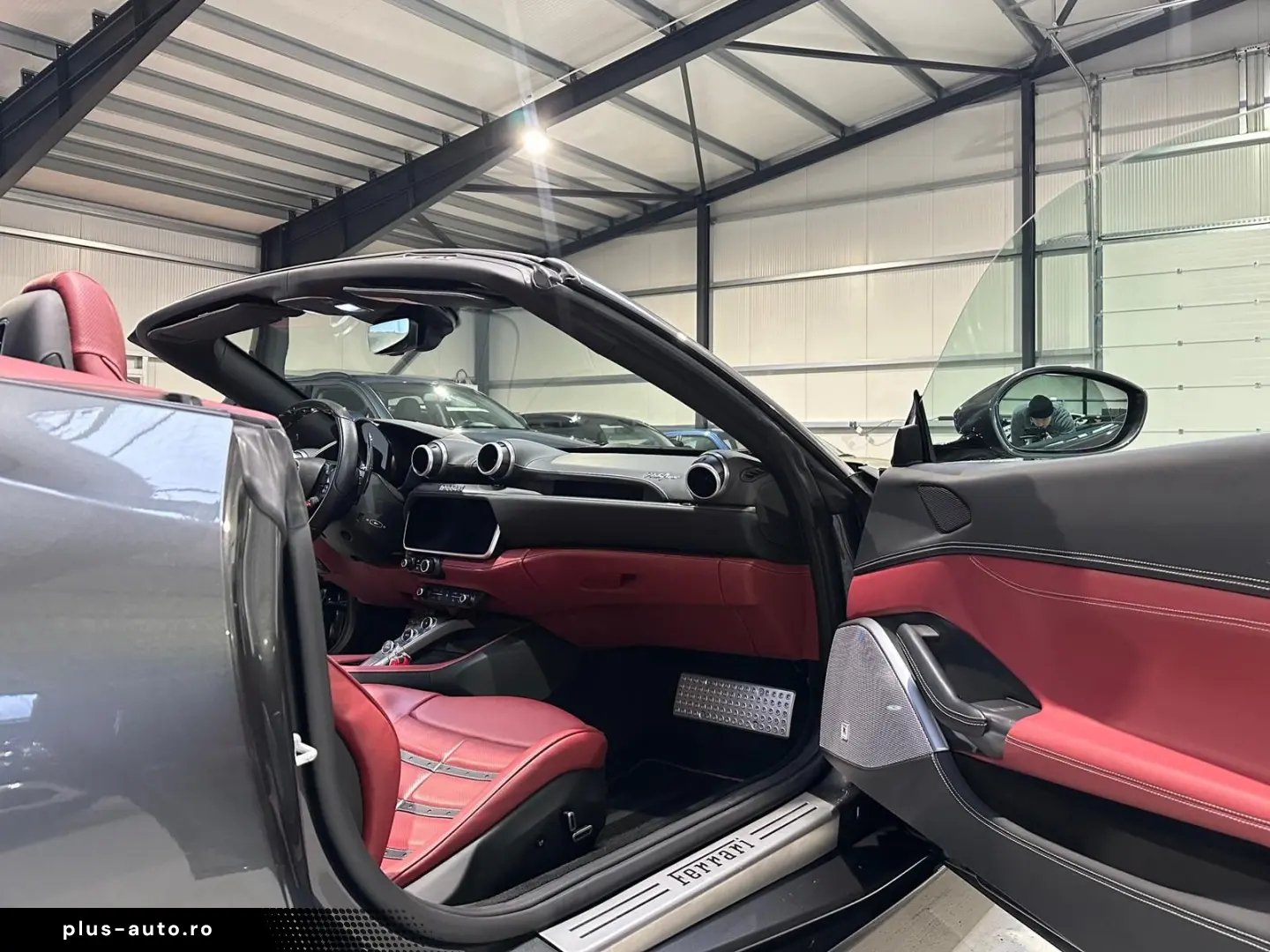 FERRARI Portofino GRIGIO SILVERST. BORDEAUX TOP gepflegt