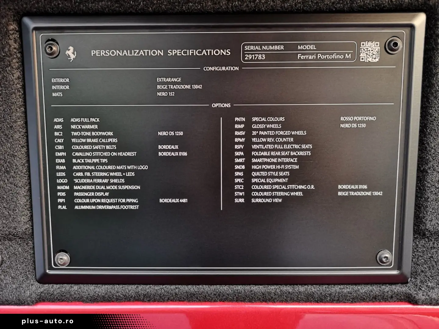 FERRARI Portofino ADAS JBL