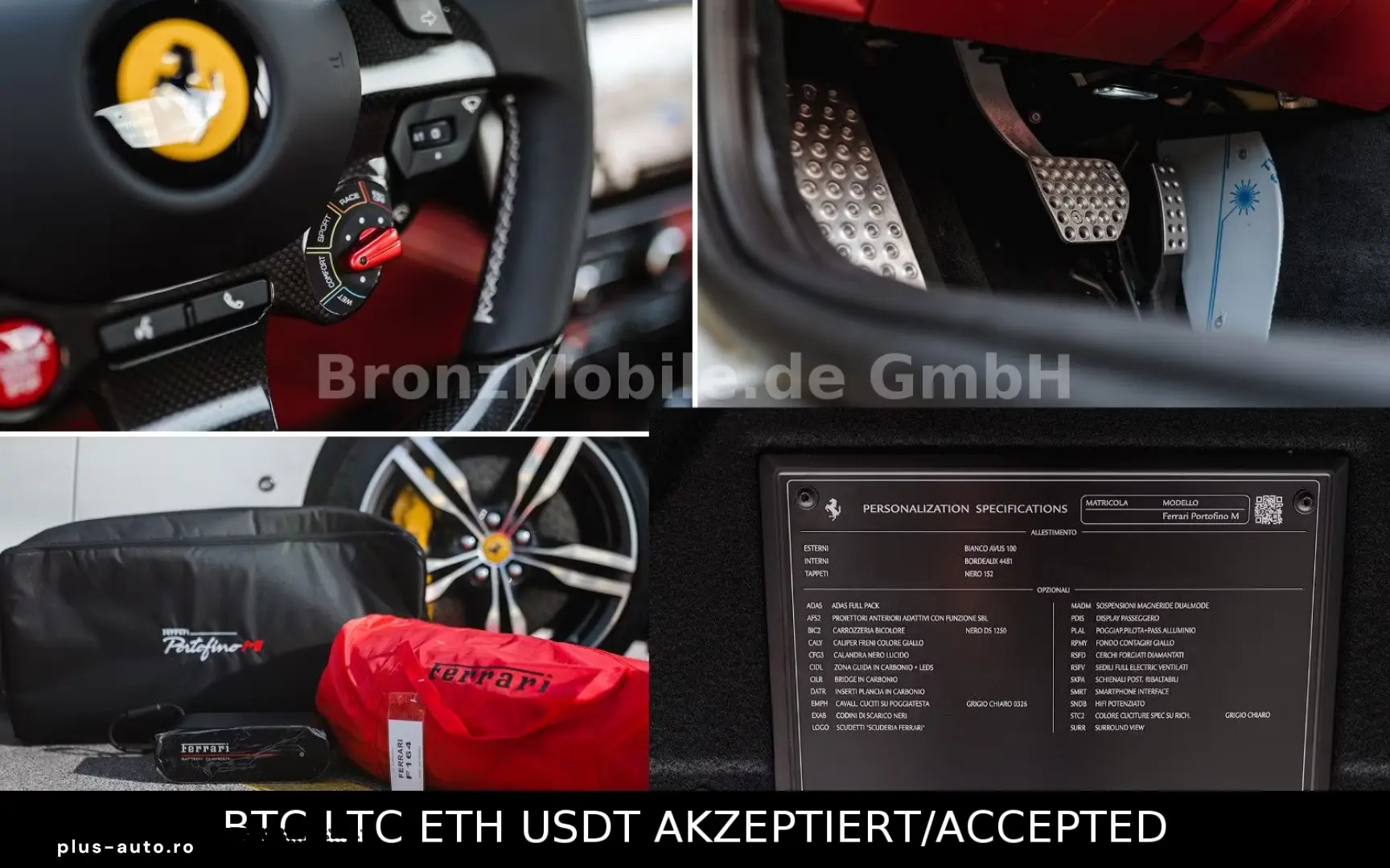 Ferrari Portofino M BICOLOR ADAS 360 MADM CARBON JBL