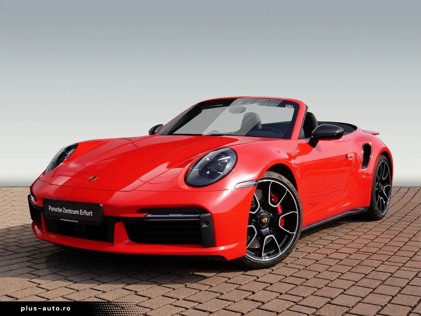 PORSCHE 911 992 Turbo Cabriolet lava Burmester Lift