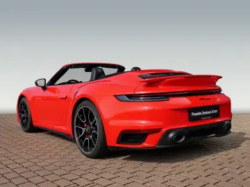 PORSCHE 911 992 Turbo Cabriolet lava Burmester Lift