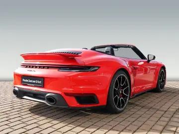 PORSCHE 911 992 Turbo Cabriolet lava Burmester Lift