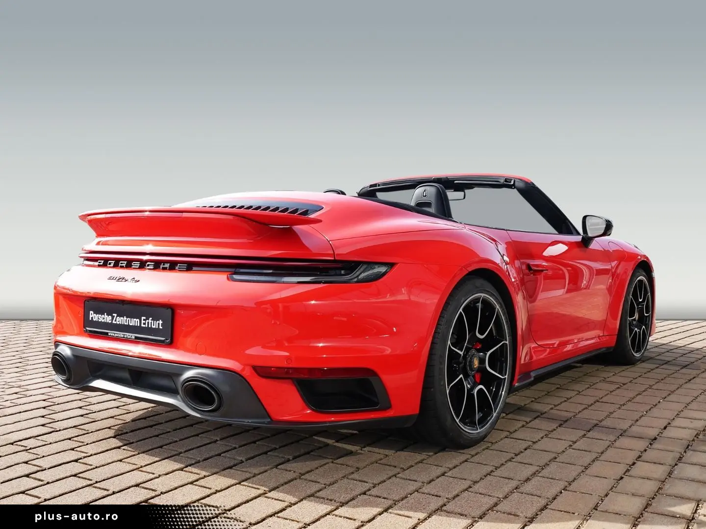 PORSCHE 911 992 Turbo Cabriolet lava Burmester Lift