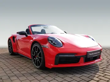 PORSCHE 911 992 Turbo Cabriolet lava Burmester Lift