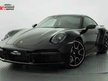PORSCHE 992 Turbo S Coupé Bi-Color Schwarz-Bordeauxrot