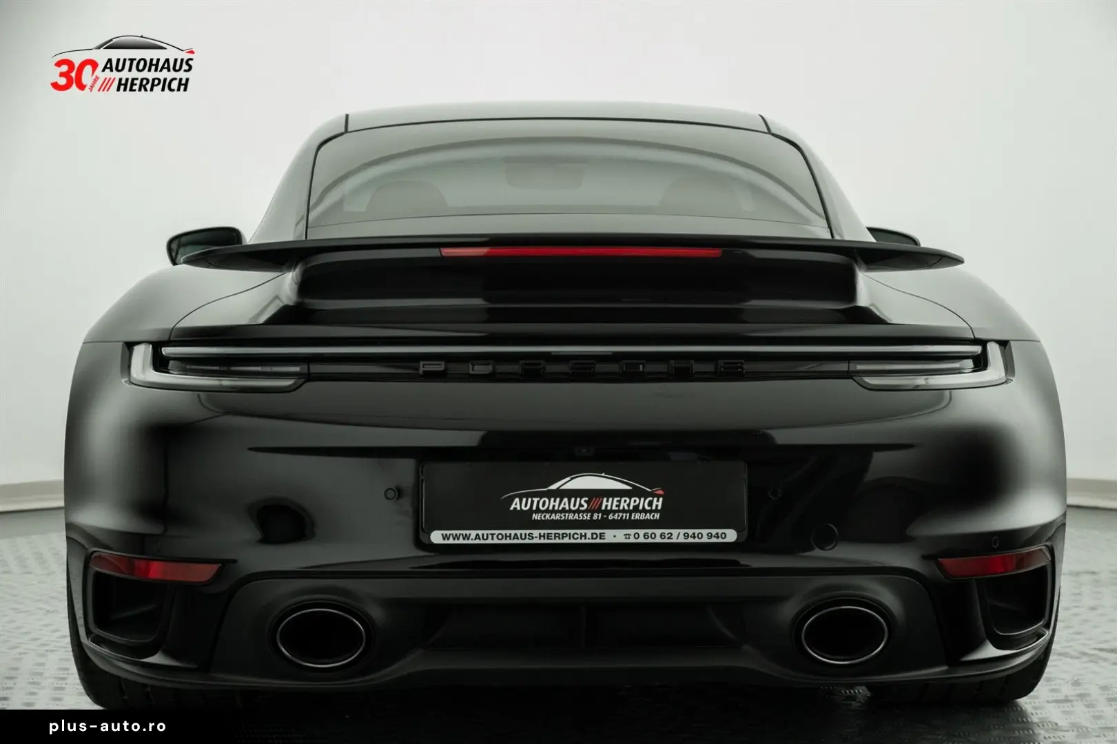 PORSCHE 992 Turbo S Coupé Bi-Color Schwarz-Bordeauxrot