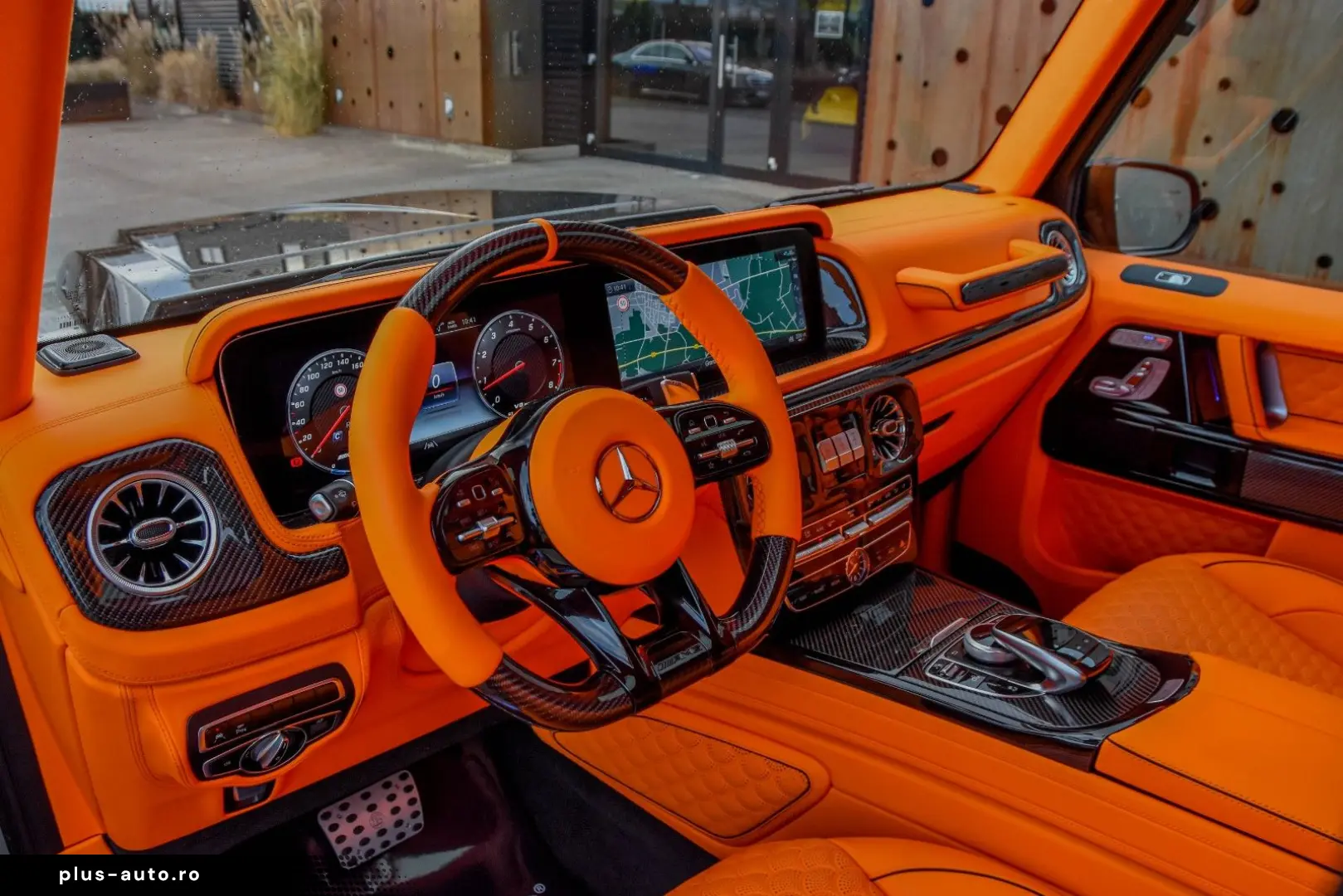 MERCEDES-BENZ G 800 BRABUS  800PS CARBON HERMES LEDER SOFORT
