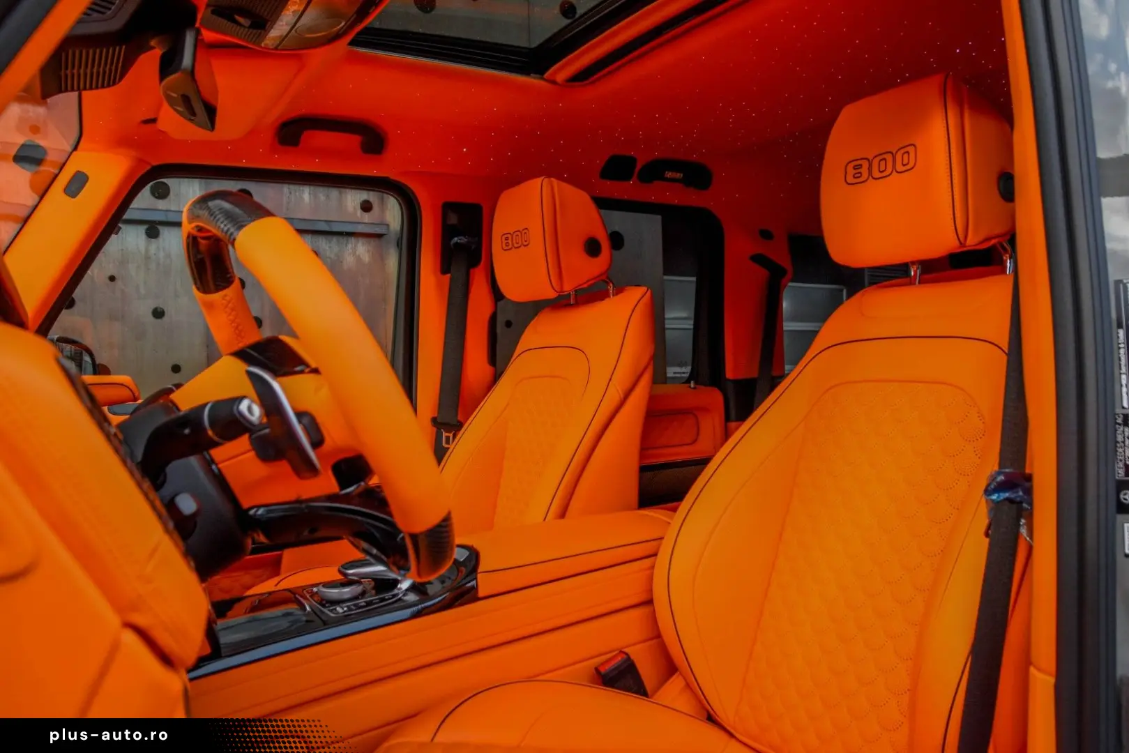 MERCEDES-BENZ G 800 BRABUS  800PS CARBON HERMES LEDER SOFORT