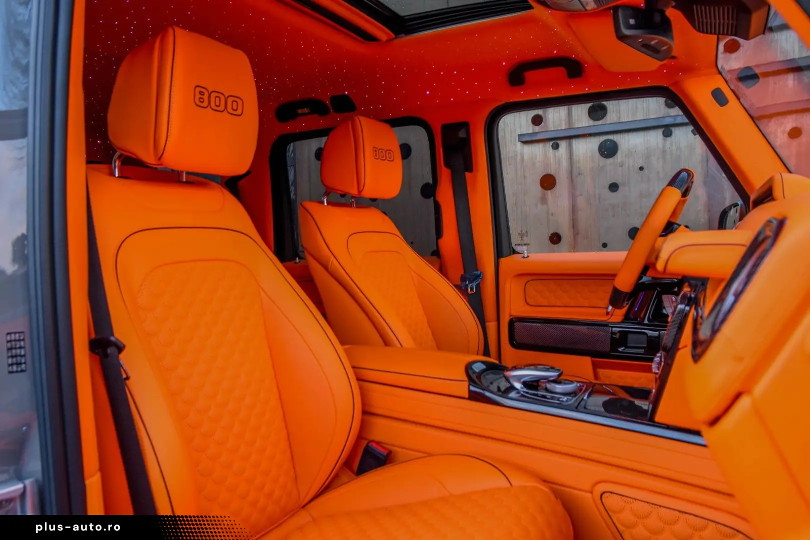 MERCEDES-BENZ G 800 BRABUS  800PS CARBON HERMES LEDER SOFORT