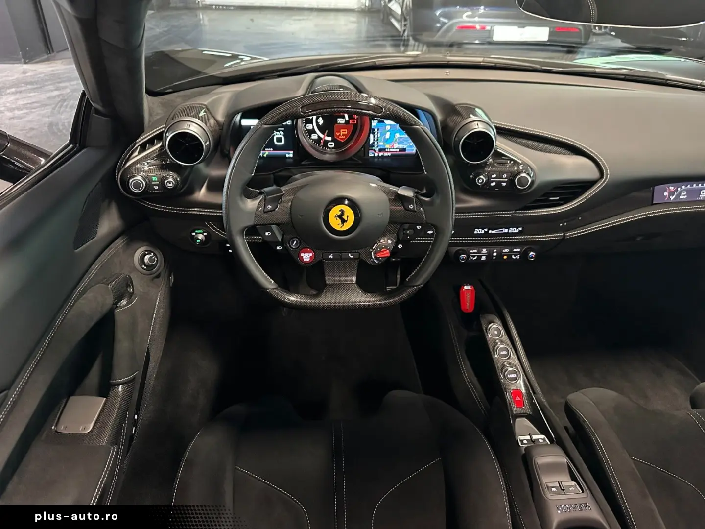 FERRARI F8 Spider Lift Passenger Display HiFi Carbon