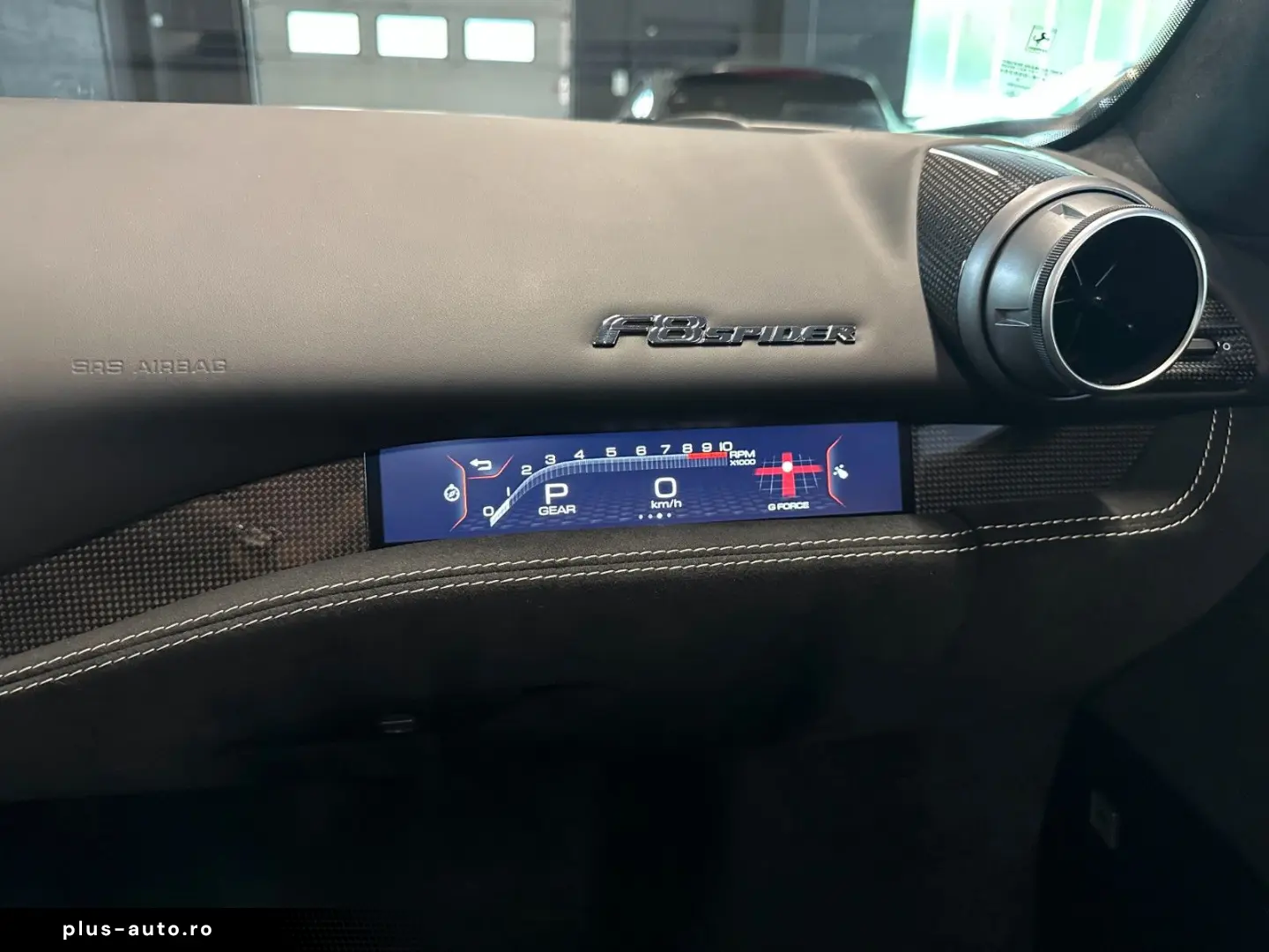 FERRARI F8 Spider Lift Passenger Display HiFi Carbon
