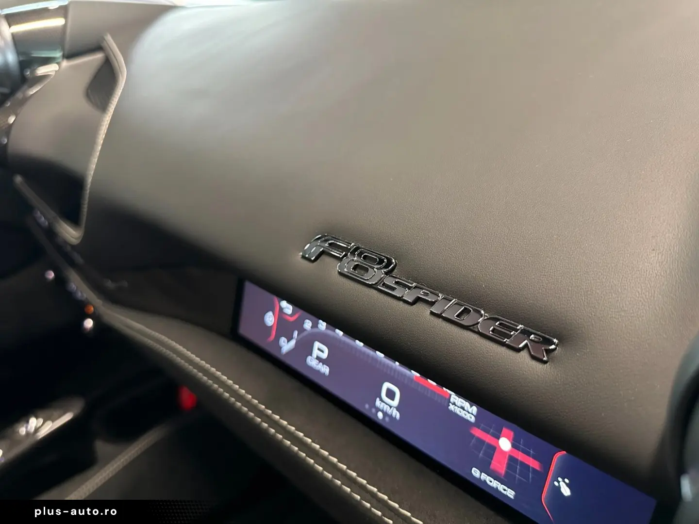 FERRARI F8 Spider Lift Passenger Display HiFi Carbon