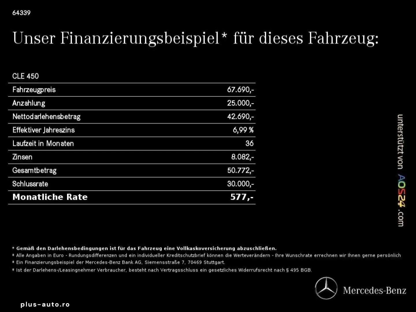 MERCEDES-BENZ CLE 450 AMG-LINE PREMIUM PLUS PANO MAS&hellip;