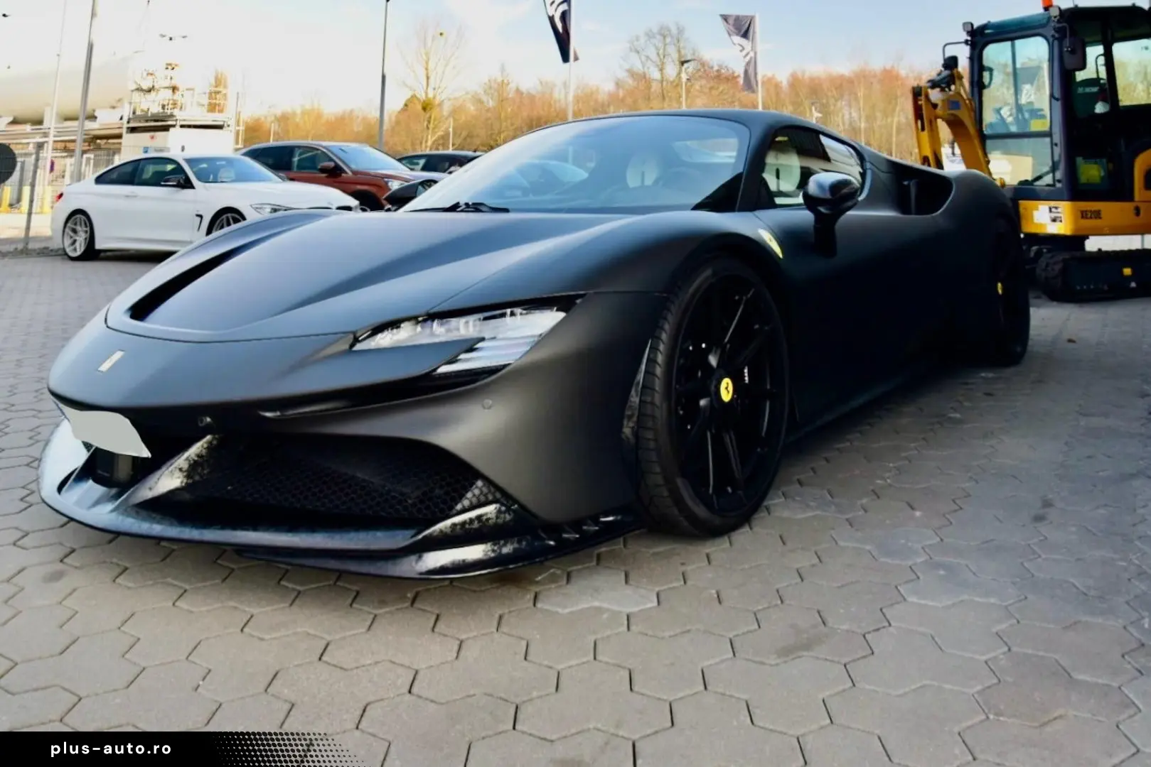 FERRARI SF90 SPIDER CARBON LIFT NOVITEC WRAP RACINGSITZE